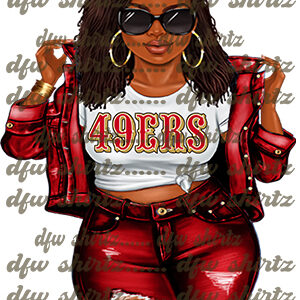 49ers Girl, 49ers Chic, 49ers Black Female