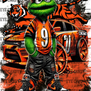 Ride or Die Bengals - Oscar the Grouch