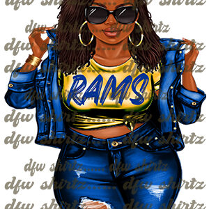 Rams Football Fan, Rams Black Female Fan, Rams Download