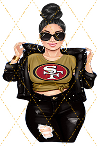 Special 49ers Female  PNG