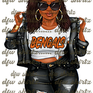 Bengals Girl PNG