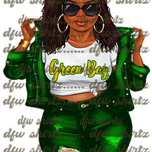Packers Girl 1 PNG