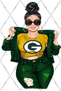 Special Packers Female PNG