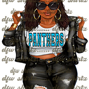 Panthers Girl 1 PNG