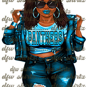 Panthers Girl 2 PNG
