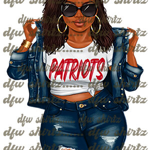 Patriots Girl PNG