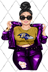 Special Ravens Female PNG
