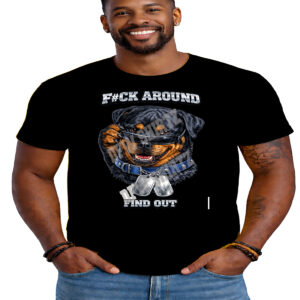 FAFO Rottweiler Black Shirt