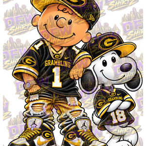 Charlie Brown and Snoopy Grambling