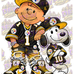 Charlie Brown and Snoopy Steelers