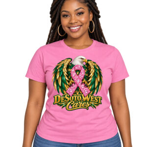 DeSoto West Cancer Cares Shirt
