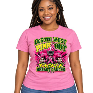 DeSoto West Tackle Cancer Shirt
